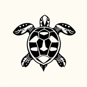 Black Turtle Tattoo