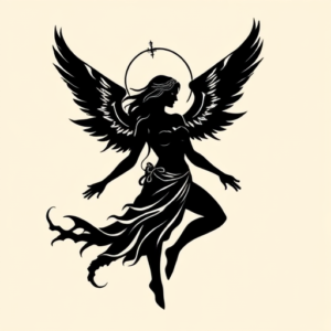 Black Valkyrie Tattoo