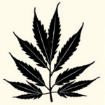 Black Weed Tattoo
