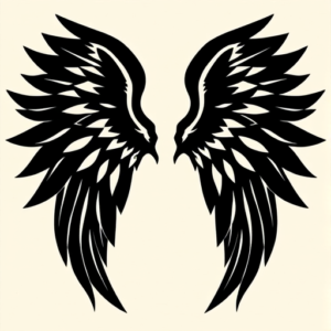 Black Wings Tattoo
