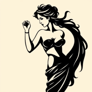 Blackout Aphrodite Tattoo