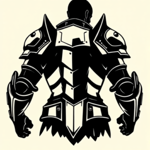 Blackout Armor Tattoo