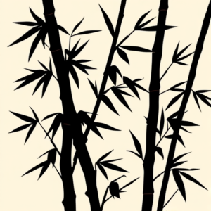 Blackout Bamboo Tattoo