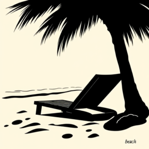 Blackout Beach Tattoo