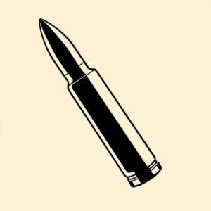 Blackout Bullet Tattoo