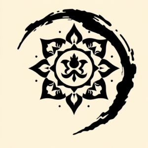 Blackout Chakra Tattoo