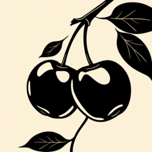 Blackout Cherry Tattoo