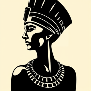 Blackout Cleopatra Tattoo