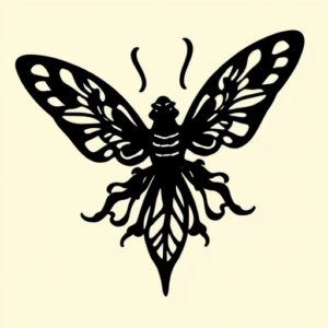 Blackout Crochet Tattoo