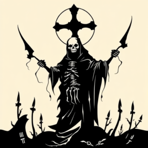 Blackout Death Tattoo