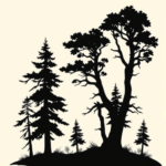 Blackout Forest Tattoo