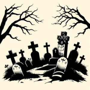 Blackout Graveyard Tattoo