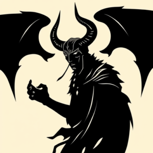 Blackout Hecate Tattoo