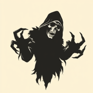 Blackout Horror Tattoo