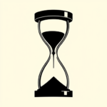 Blackout Hourglass Tattoo