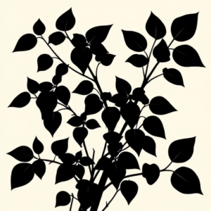 Blackout Ivy Tattoo