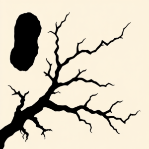 Blackout Kintsugi Tattoo