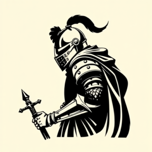 Blackout Knight Tattoo