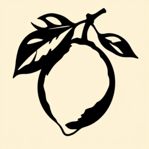 Blackout Lemon Tattoo