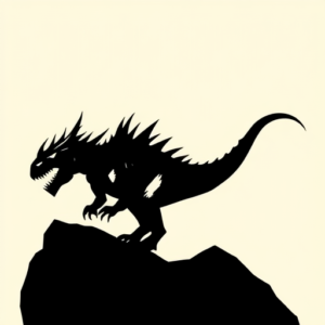 Blackout Mythosaur Tattoo