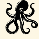 Blackout Octopus Tattoo