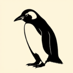 Blackout Penguin Tattoo