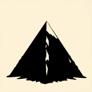 Blackout Pyramid Tattoo