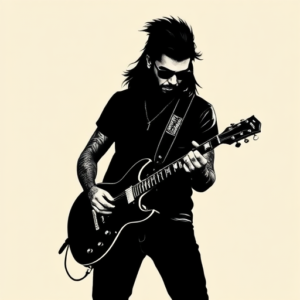 Blackout Rockstar Tattoo
