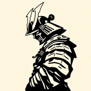 Blackout Samurai Tattoo