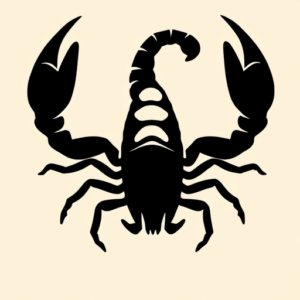 Blackout Scorpion Tattoo