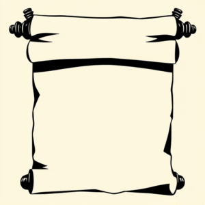 Blackout Scroll Tattoo