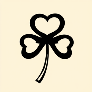Blackout Shamrock Tattoo