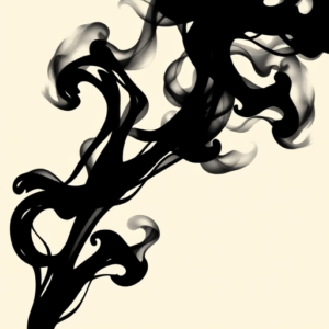 Blackout Smoke Tattoo