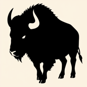 Blackout Taurus Tattoo