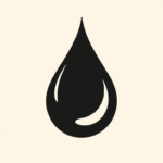 Blackout Teardrop Tattoo