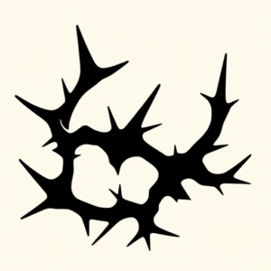 Blackout Thorn Tattoo