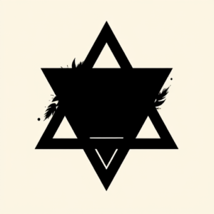 Blackout Triangle Tattoo