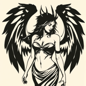 Blackout Valkyrie Tattoo