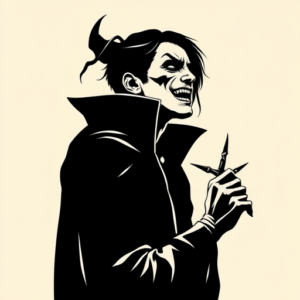 Blackout Vampire Tattoo