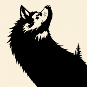 Blackout Werewolf Tattoo