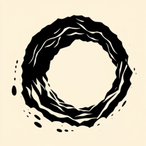Blackout Wormhole Tattoo