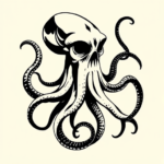 Blackwork Medusa Tattoo