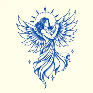 Blue Ink Heaven Tattoo