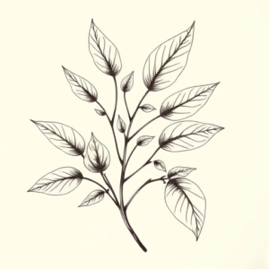 Botanical Atlas Tattoo