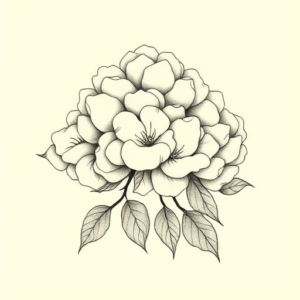 Botanical Cloud Tattoo