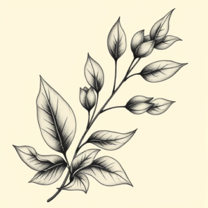 Botanical Cyber Tattoo