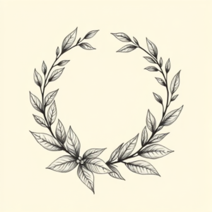 Botanical Halo Tattoo