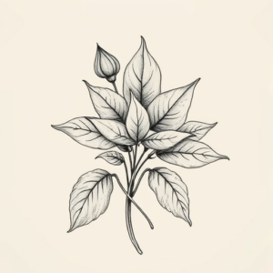 Botanical Hecate Tattoo