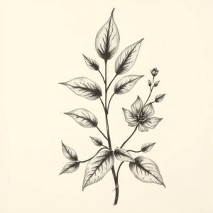 Botanical Horror Tattoo