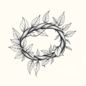 Botanical Infinity Tattoo
